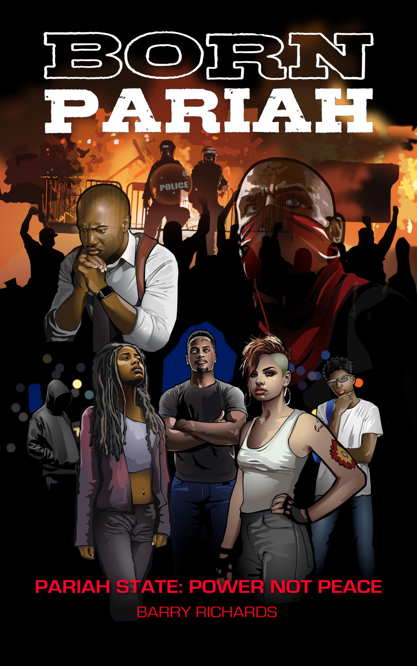 Born Pariah V1 cover